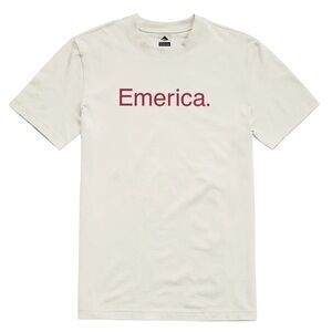 NWT Emerica. Pure Tee Creme Size Large